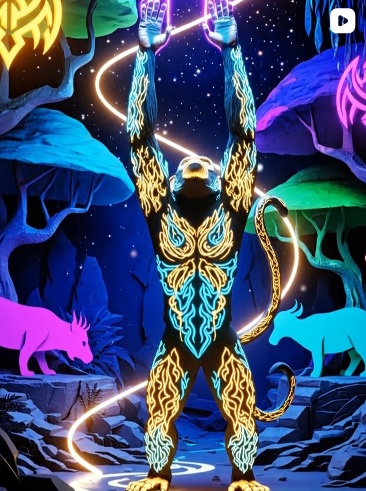 Arte oficial IA — VIBRA, Mono